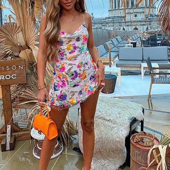 Gabby Sparkly Party Summer Dress - Picture 11 of 13